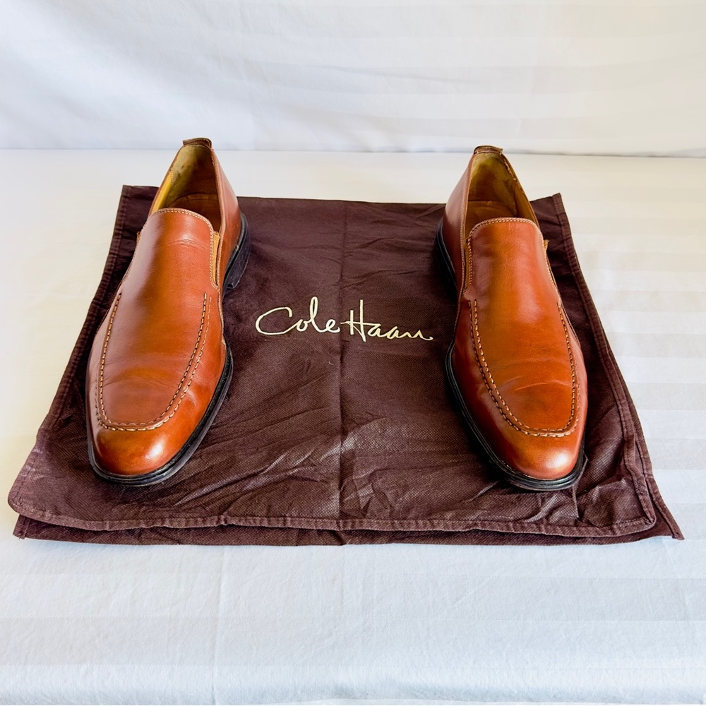 Men’s Cole Haan Smooth Vamp Loafer in Dark Tan